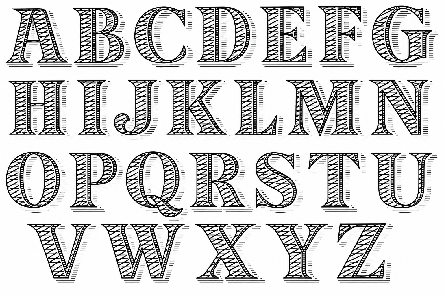 Boner Bucks Alphabet